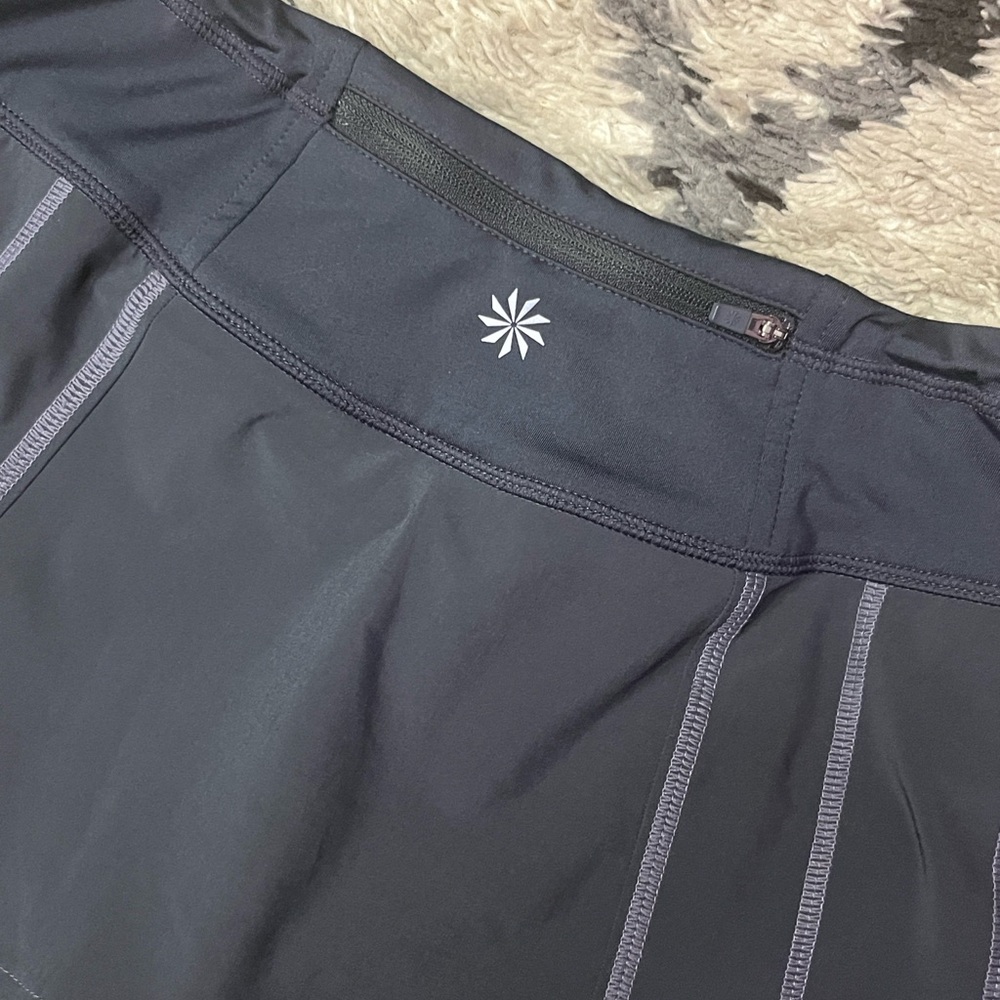 Athleta Take Off Skort in Dark Gray (Size 6) - Picture 6 of 11
